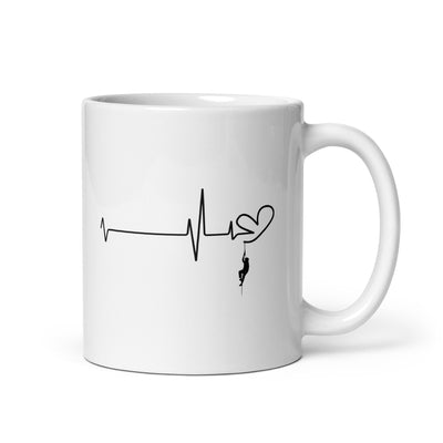 Heart - Heartbeat - Climbing - Tasse klettern