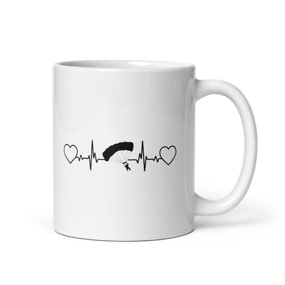 Heart - Heartbeat - Paragliding - Tasse berge