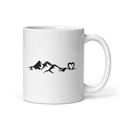 Heart - Mountain - Tasse berge