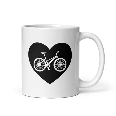 Heart 1 And Bicycle - Tasse fahrrad