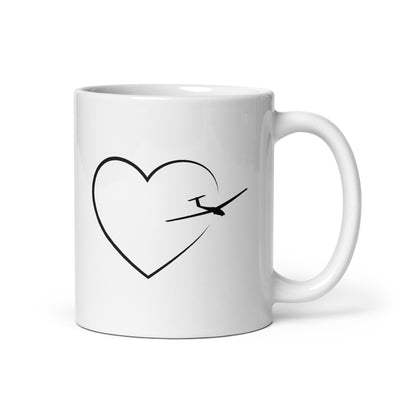 Heart 2 And Sailplane - Tasse berge