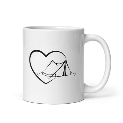 Heart 3 And Camping - Tasse camping