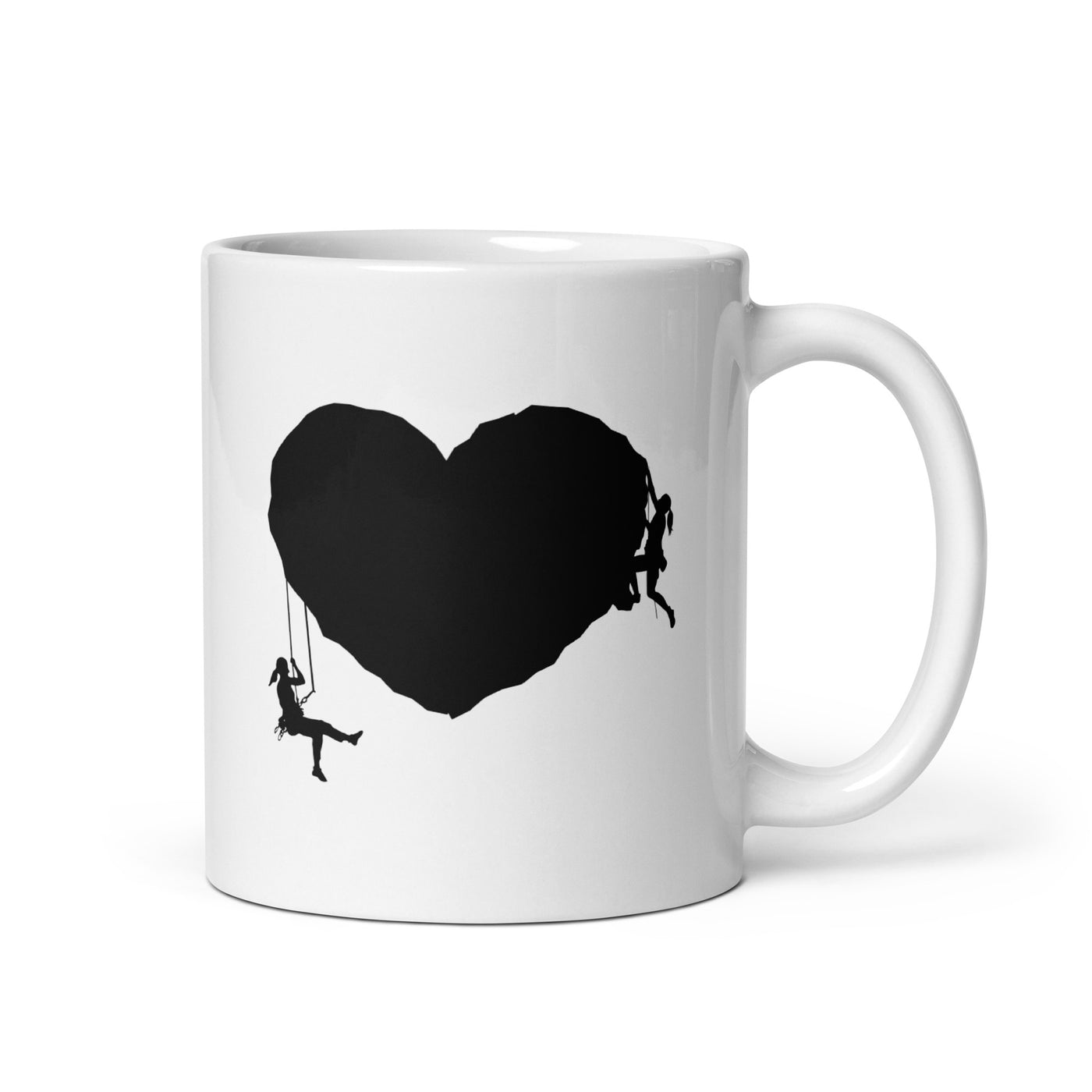 Heart And Climbing - Tasse klettern