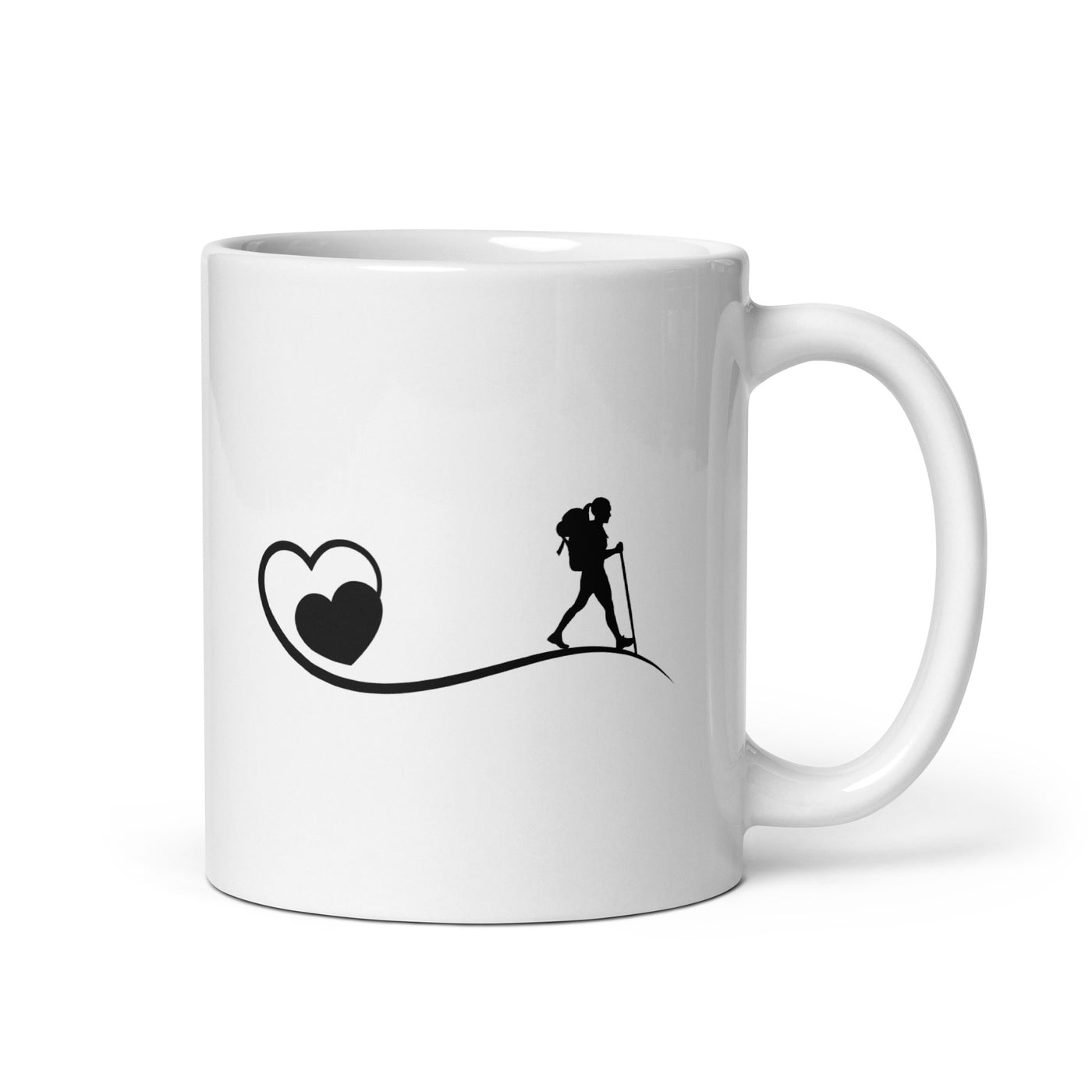 Heart And Hiking - Tasse wandern