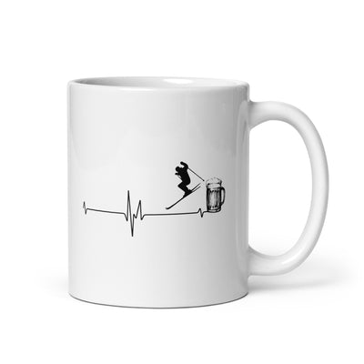 Heartbeat - Beer - Skiing - Tasse ski