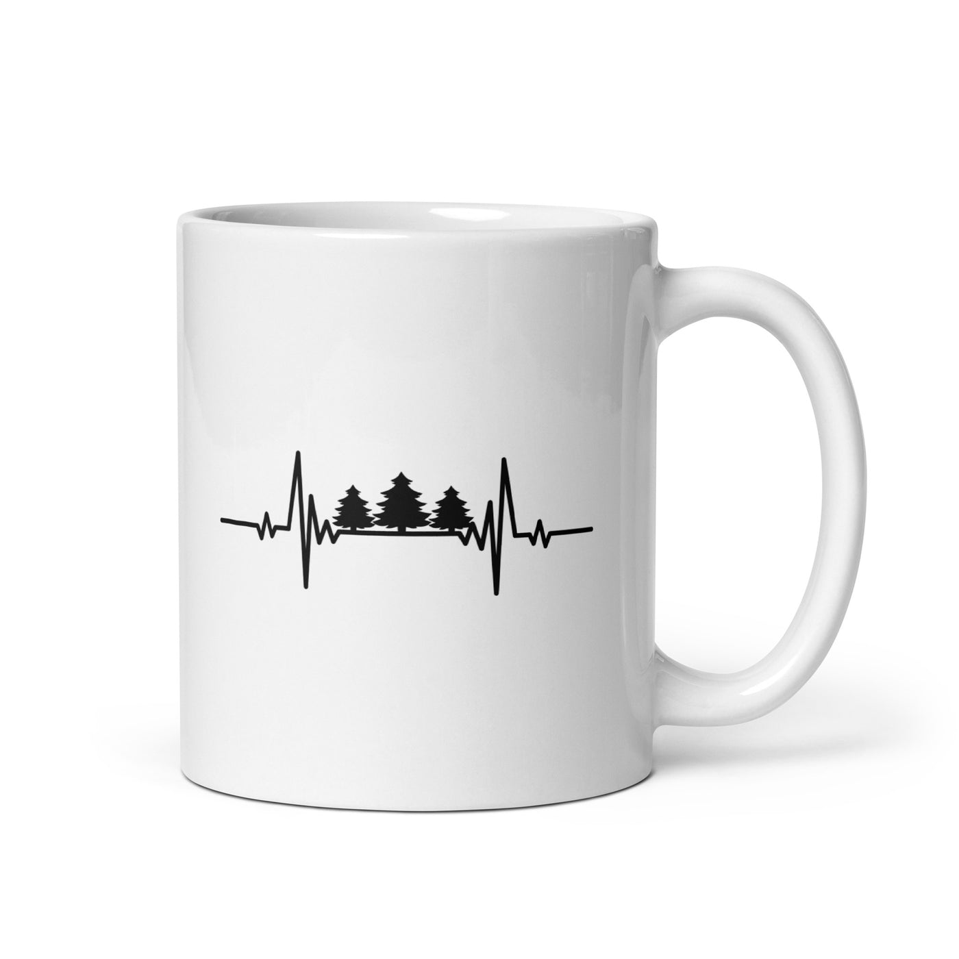 Heartbeat Three Pine Trees - Tasse camping