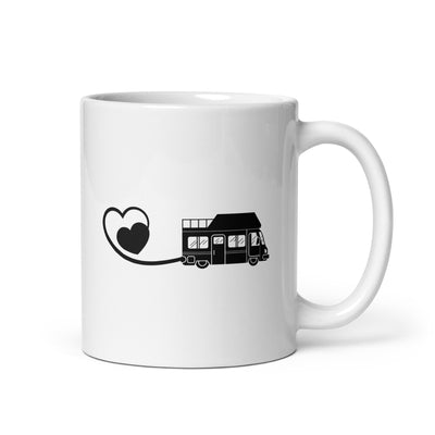 Herz Und Wohnmobil - Tasse camping