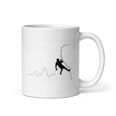 Herzschlag Bergsteiger - Tasse klettern