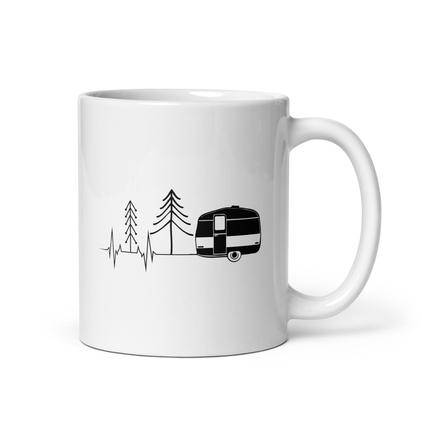 Herzschlag Wohnwagen - Tasse camping