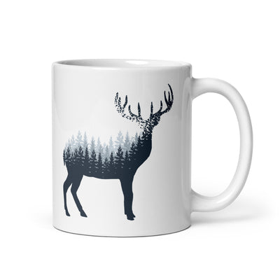 Hirsch Abstrakt - Tasse camping