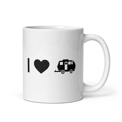 I Heart And Camping Caravan - Tasse camping