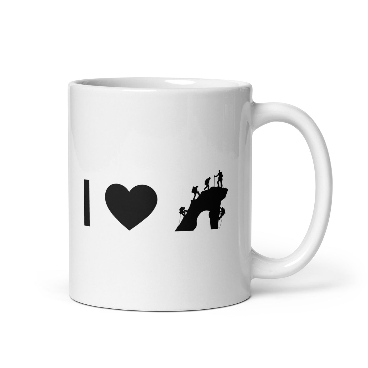 I Heart And Climbing - Tasse klettern