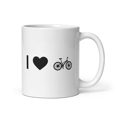 I Heart And Cycling - Tasse fahrrad