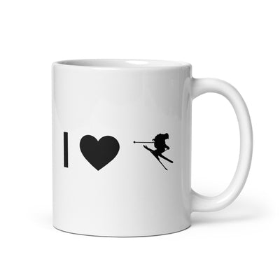 I Heart And Guy Skiing - Tasse ski