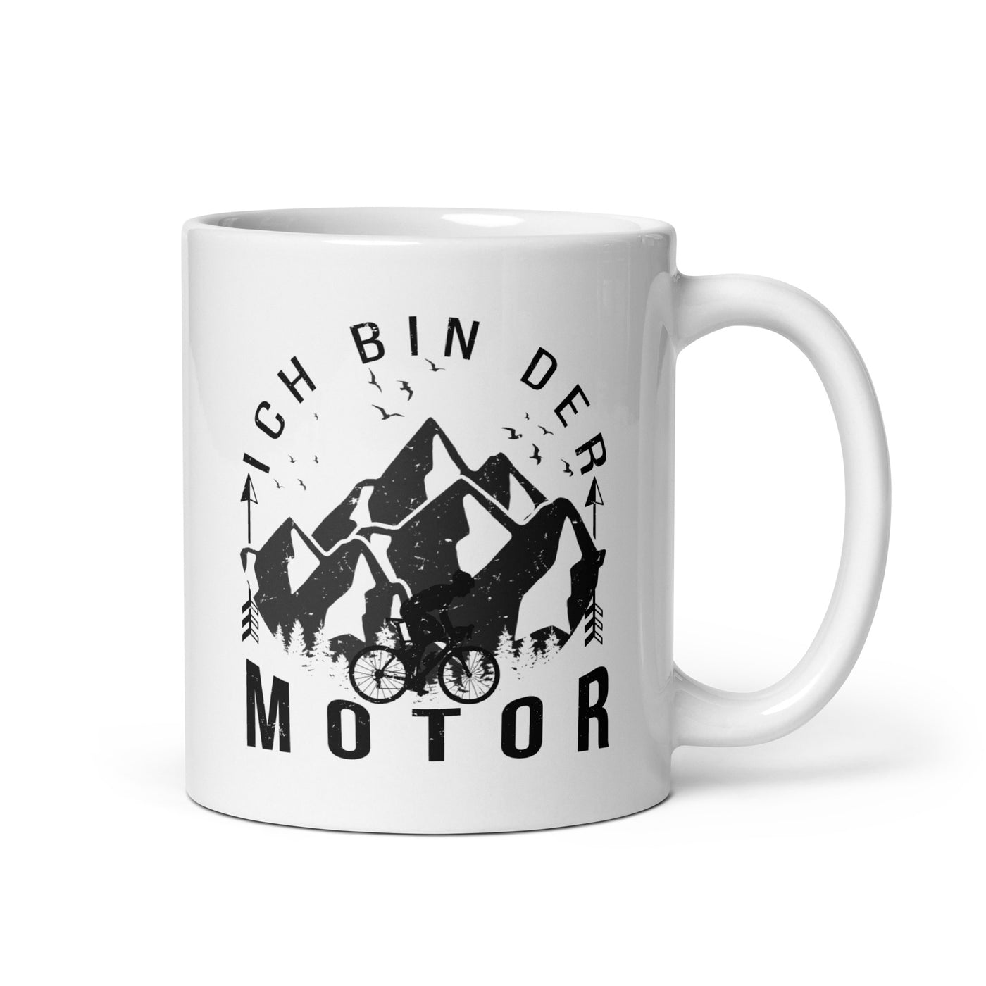 Ich Bin Der Motor - Tasse fahrrad mountainbike