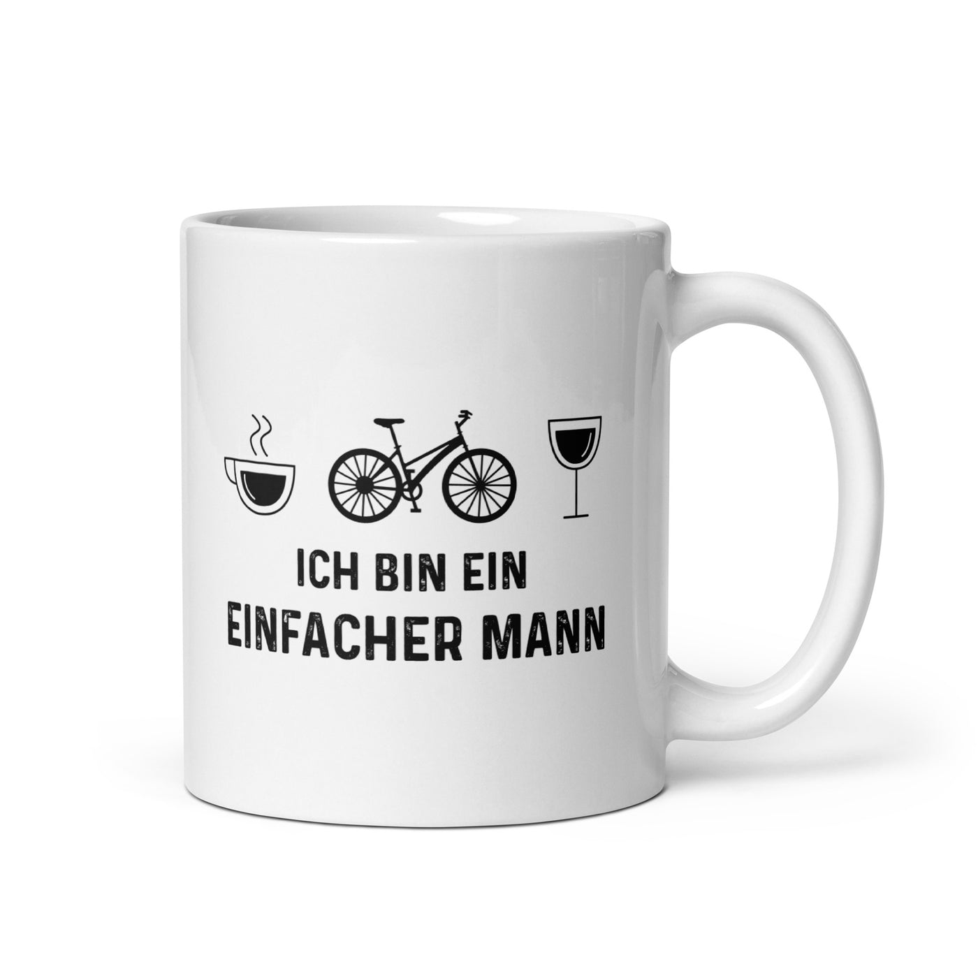 Ich Bin Ein Einfacher Mann - Tasse fahrrad