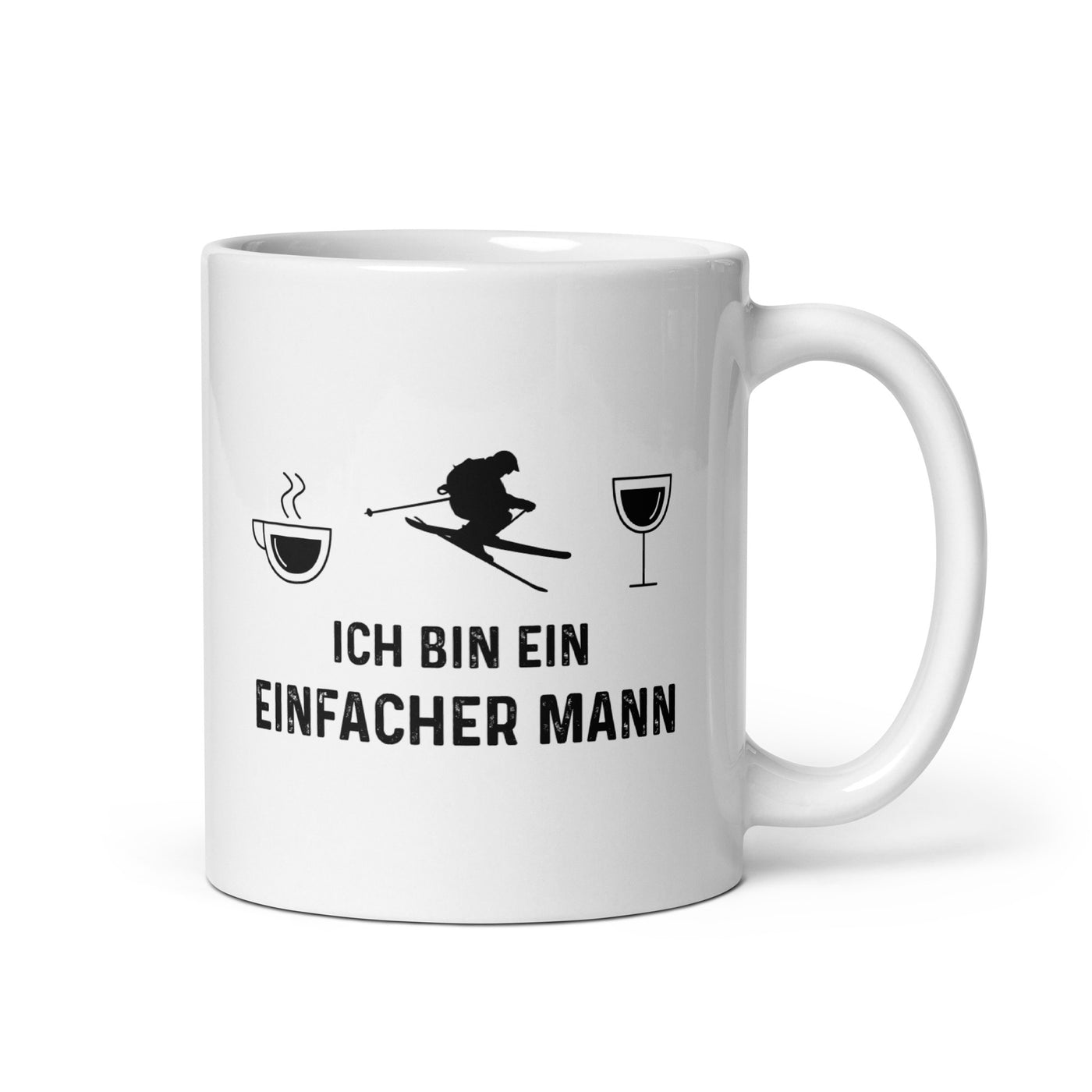 Ich Bin Ein Einfacher Mann - Tasse ski