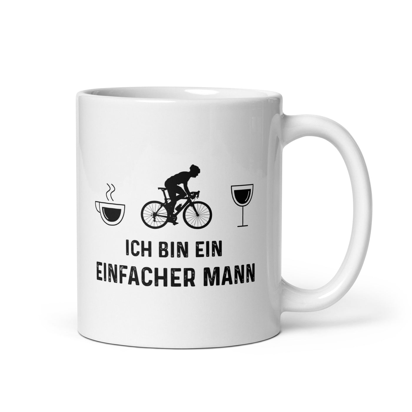 Ich Bin Ein Einfacher Mann 1 - Tasse fahrrad