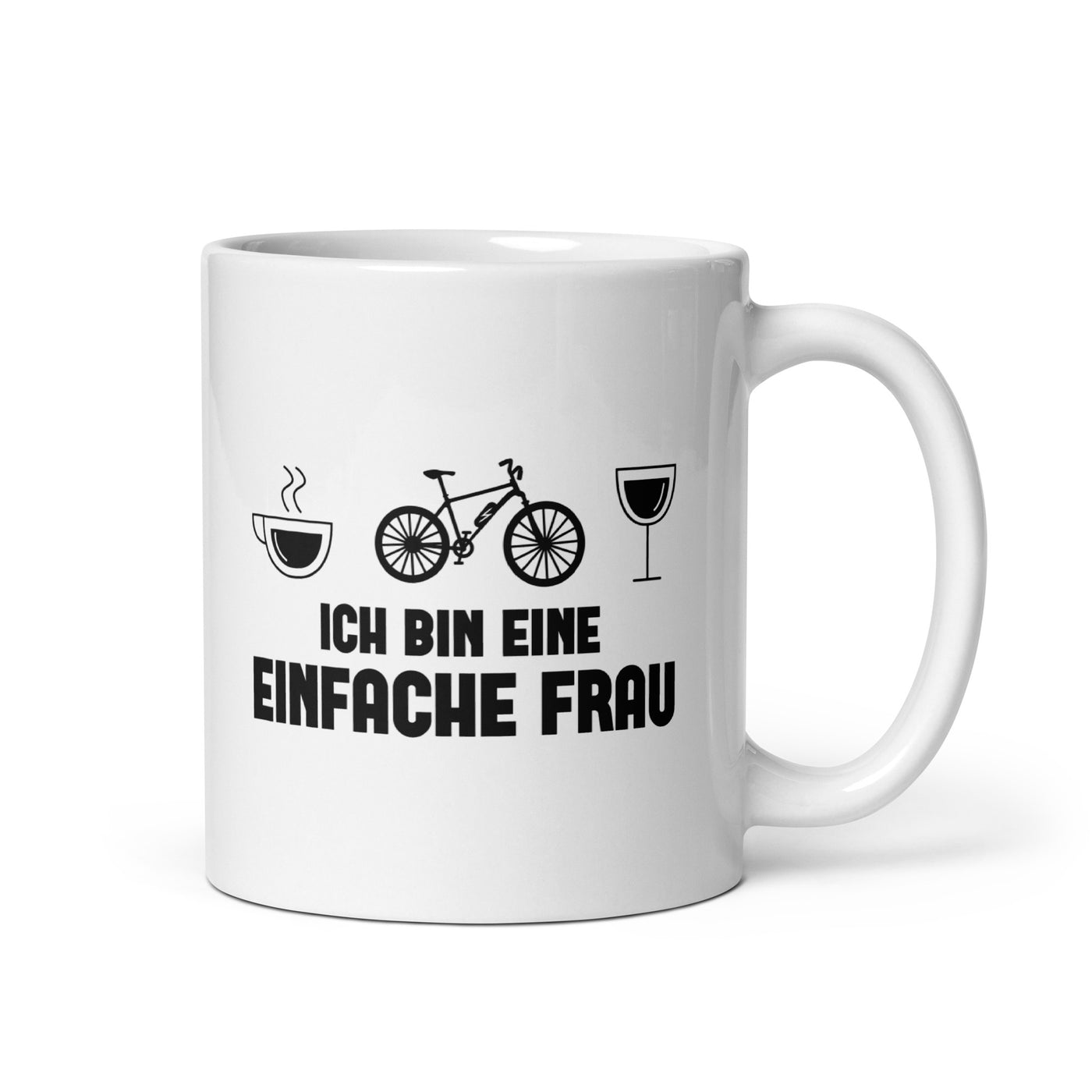 Ich Bin Eine Einfache Frau - Tasse e-bike