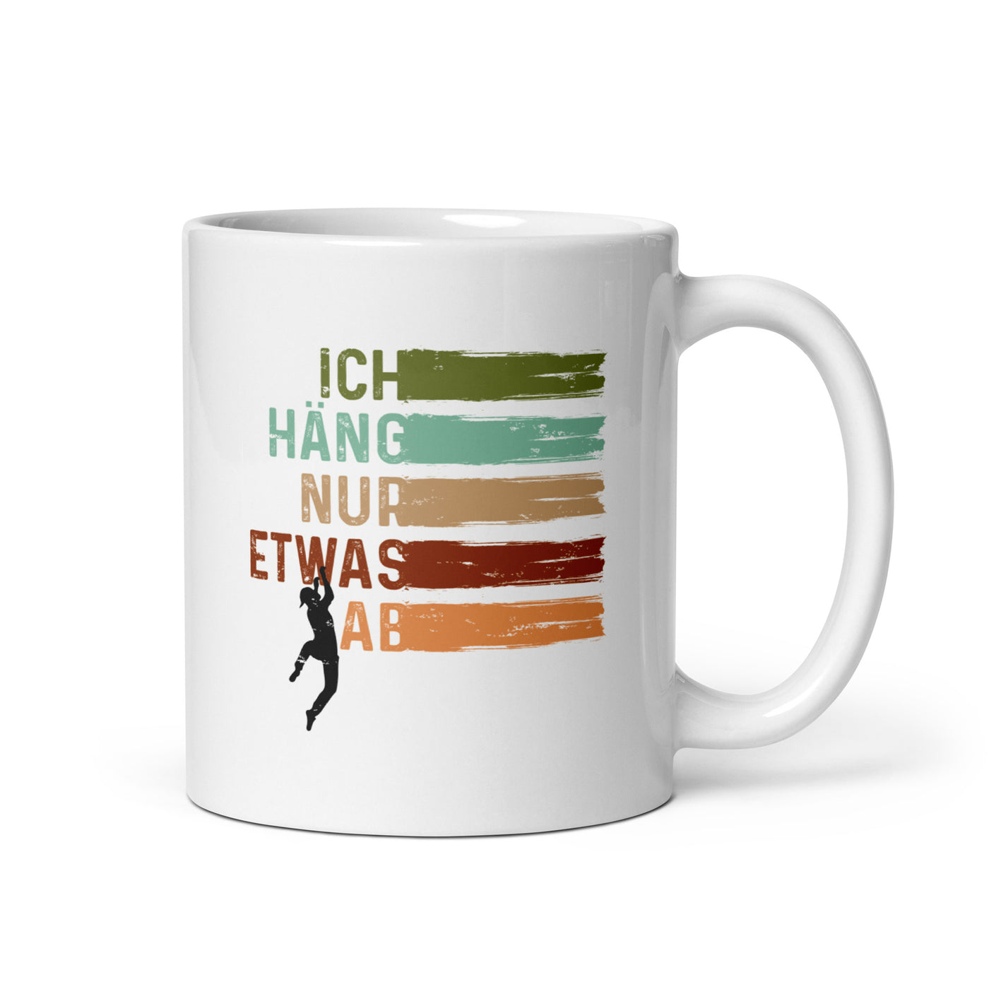 Ich Häng Nur Etwas Ab - Tasse klettern