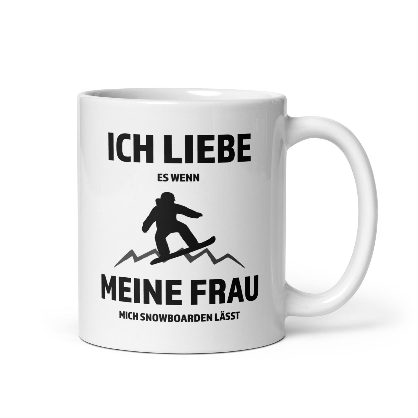 Ich Liebe Meine Frau - Snowboarden - Tasse snowboarden