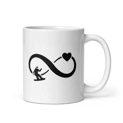 Infinity Heart And Snowboarding 1 - Tasse snowboarden