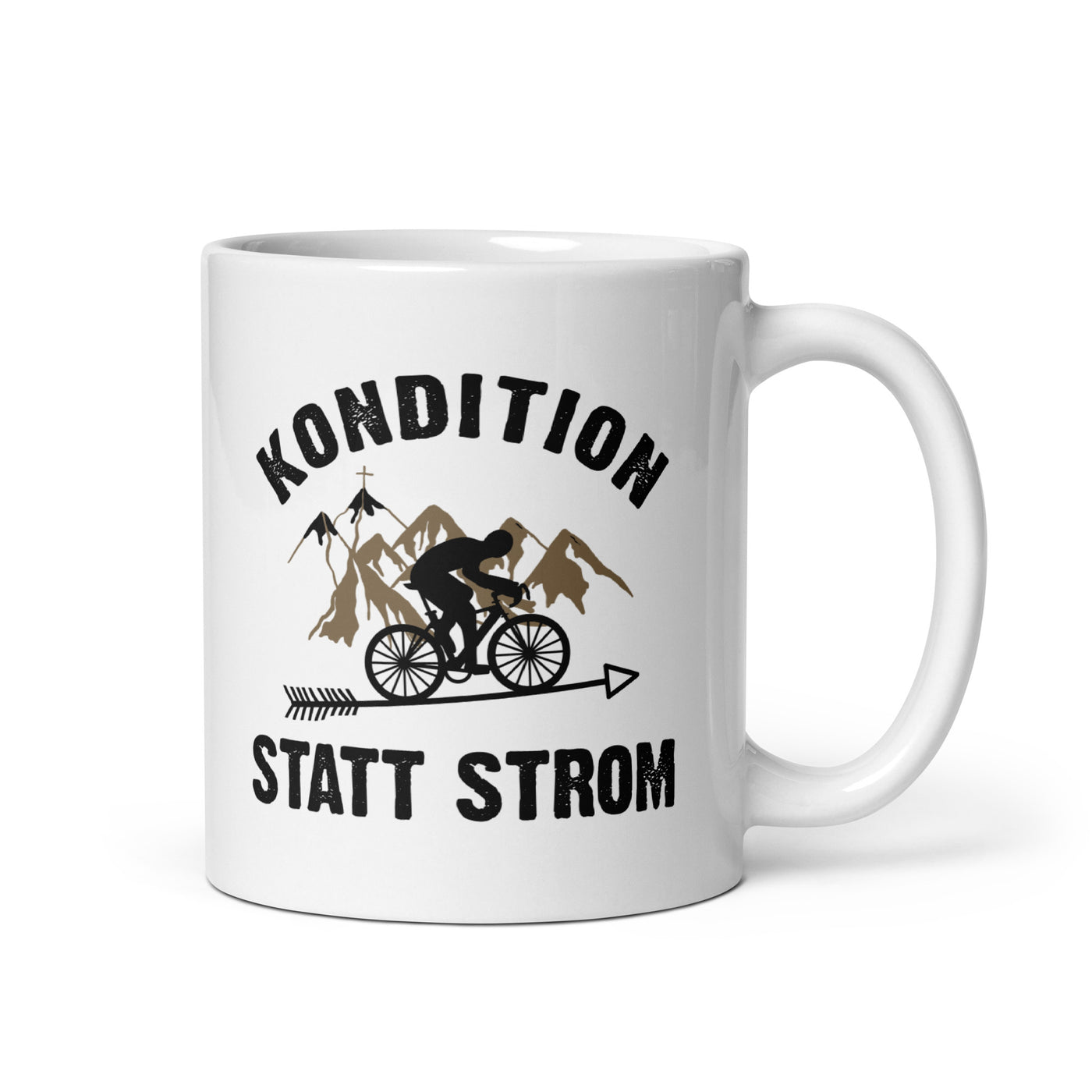 Kondition Statt Strom - Tasse fahrrad mountainbike