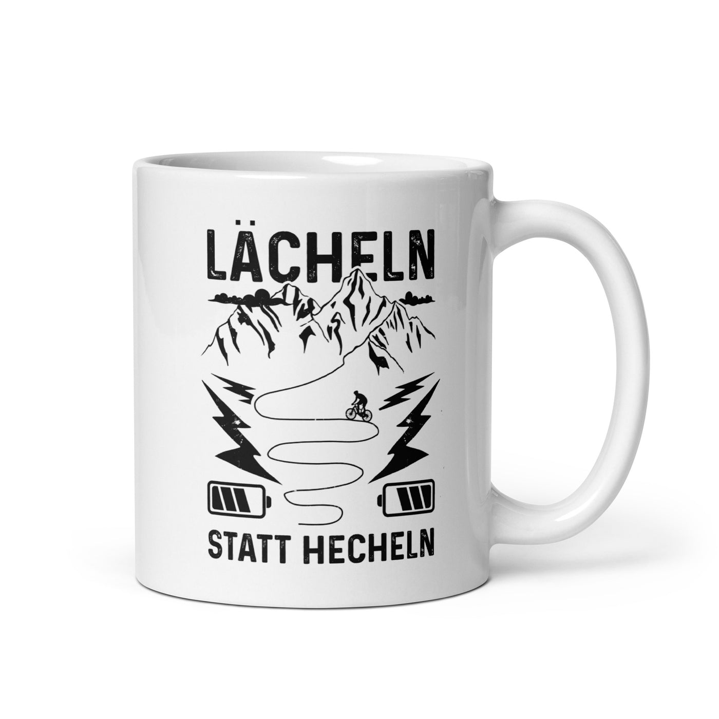 Lächeln Statt Hecheln - Tasse e-bike