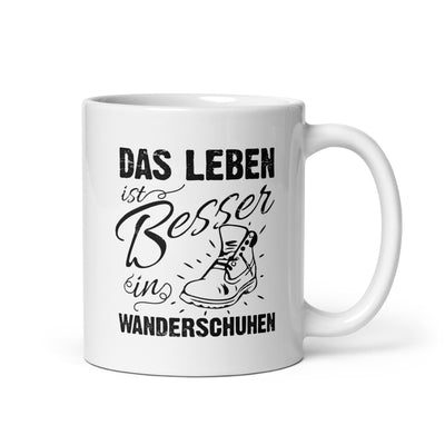 Leben Besser In Wanderschuhen - Tasse wandern