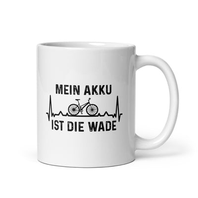 Mein Akku Ist Die Wade 1 - Tasse fahrrad