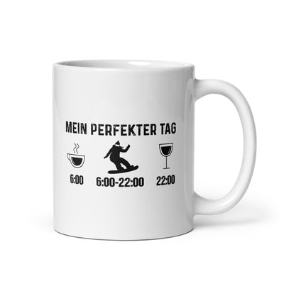 Mein Perfekter Tag - Tasse snowboarden