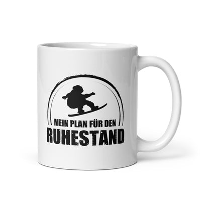 Mein Plan Fur Den Ruhestand - Tasse snowboarden