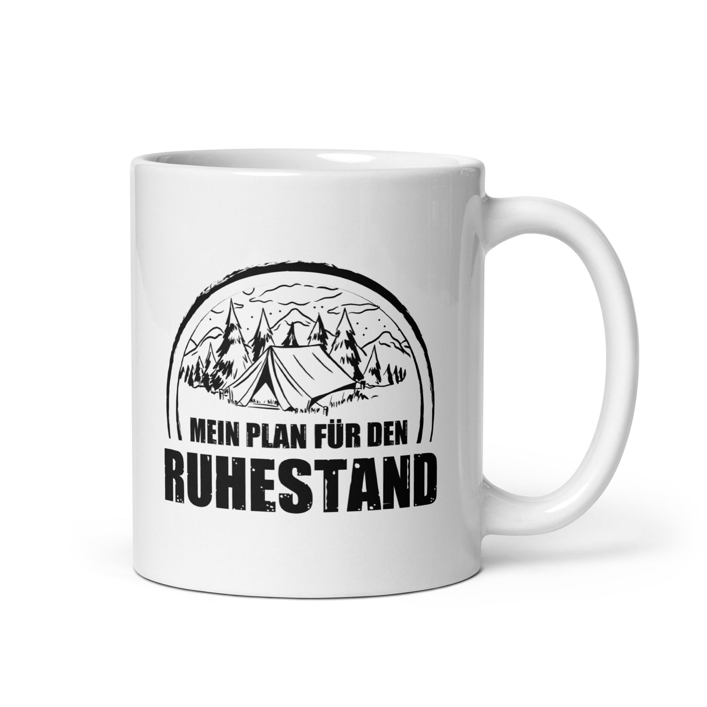 Mein Plan Fur Den Ruhestand 1 - Tasse camping