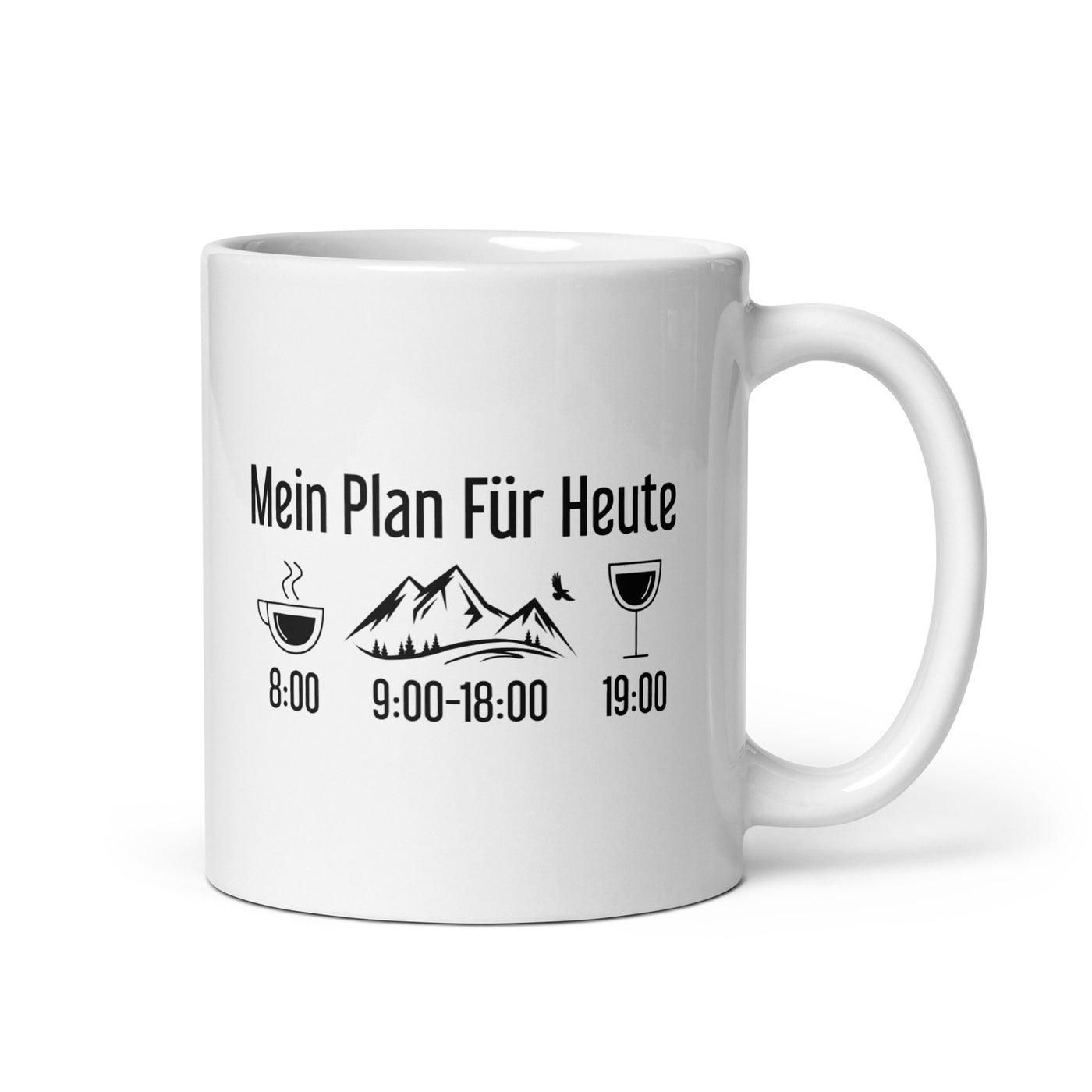 Mein Plan Für Heute - Tasse berge