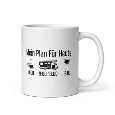 Mein Plan Für Heute - Tasse camping