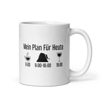 Mein Plan Für Heute - Tasse klettern