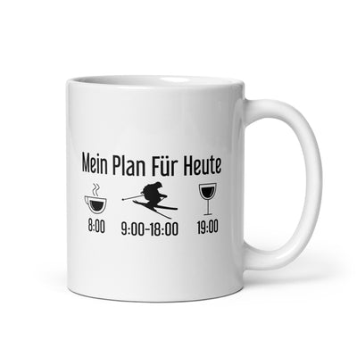 Mein Plan Für Heute - Tasse ski