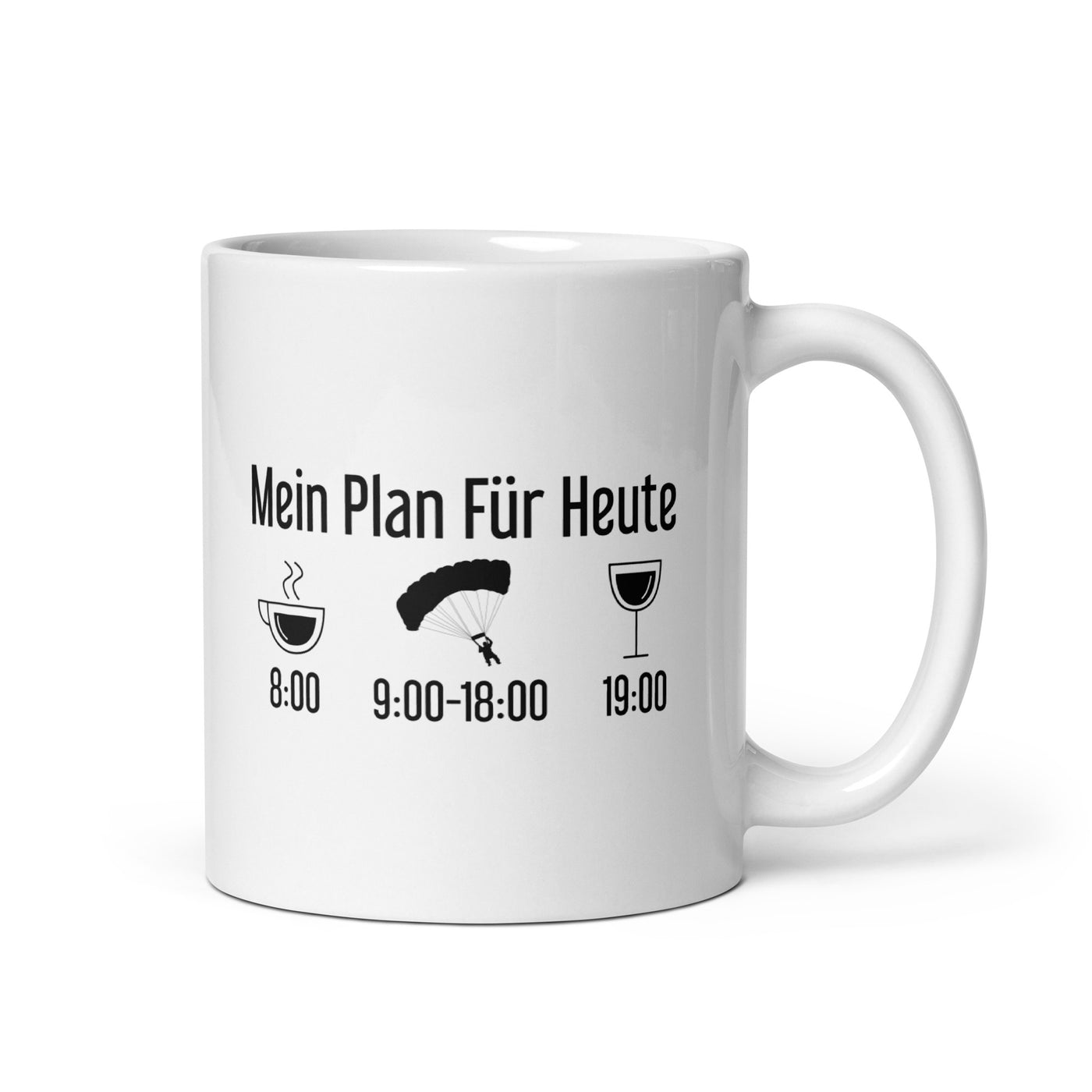 Mein Plan Für Heute 1 - Tasse berge