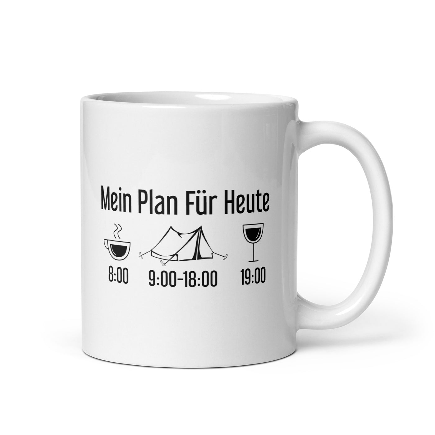 Mein Plan Für Heute 1 - Tasse camping