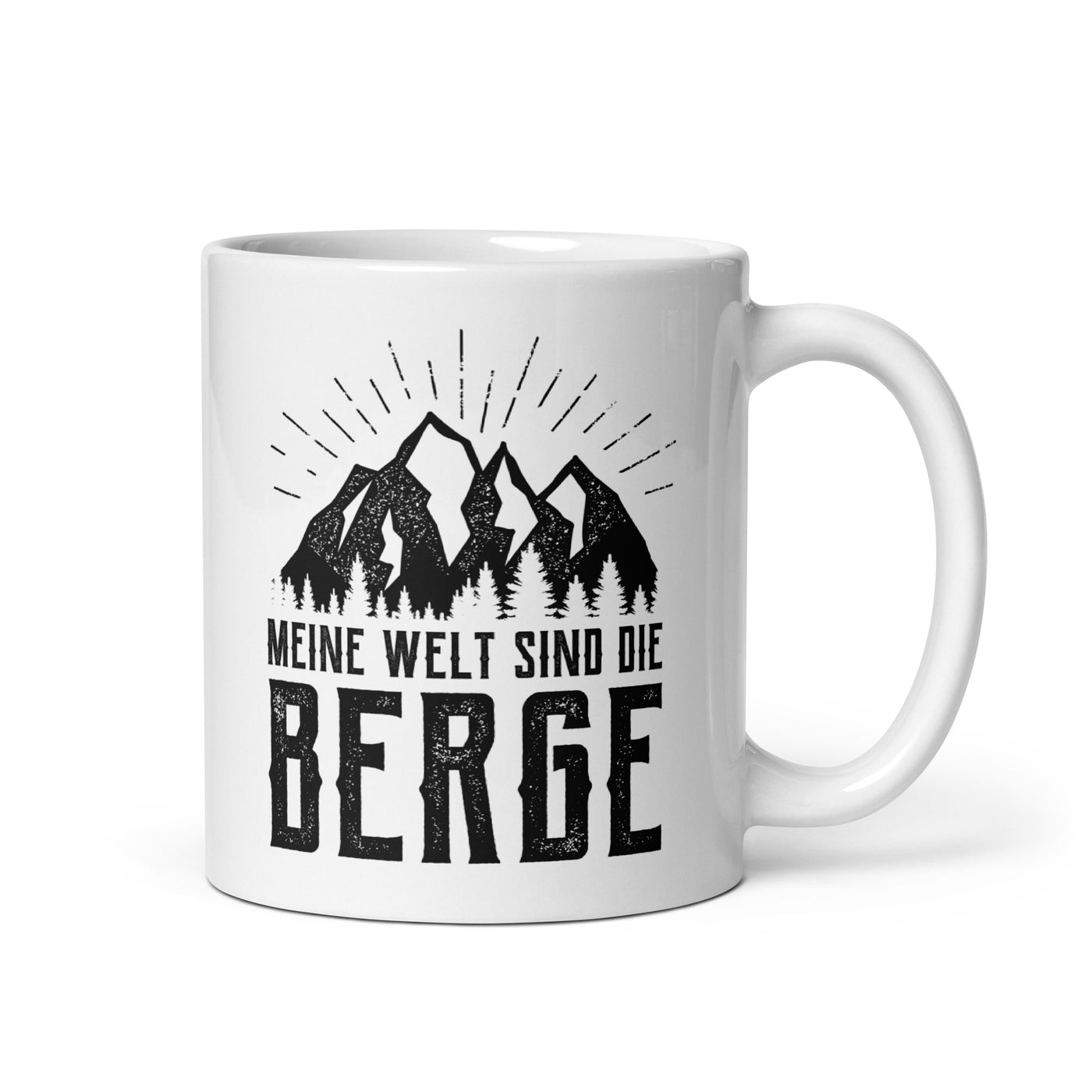 Meine Welt Sind Die Berge - Tasse berge