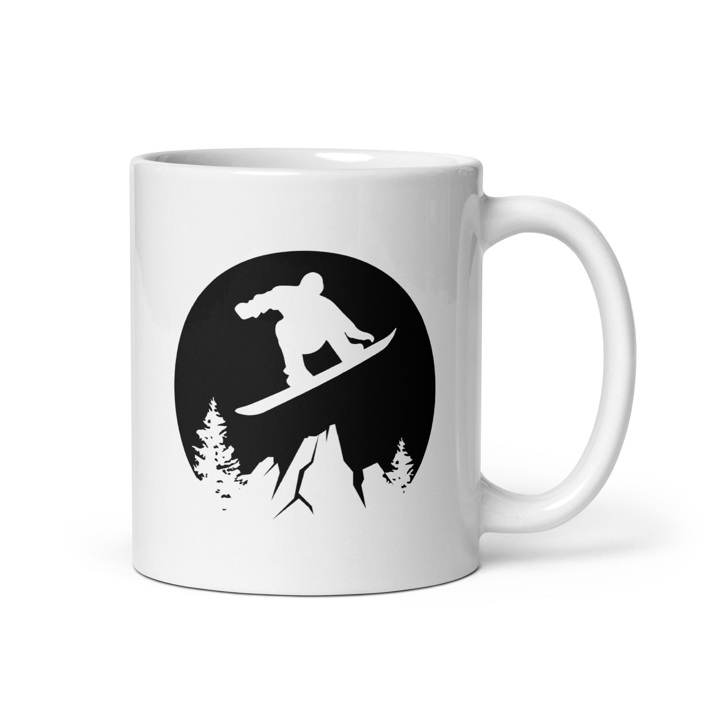 Moon - Snowboarding - Tasse snowboarden