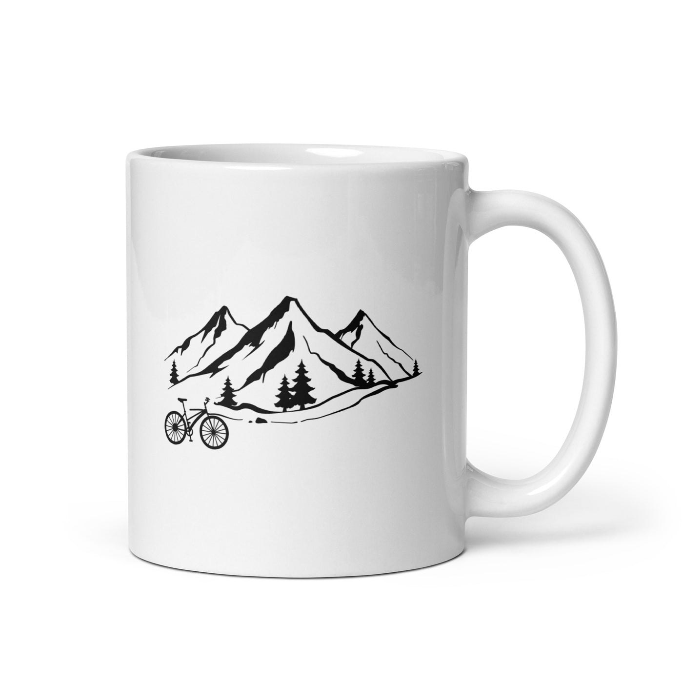 Mountain 1 And Bicycle - Tasse fahrrad