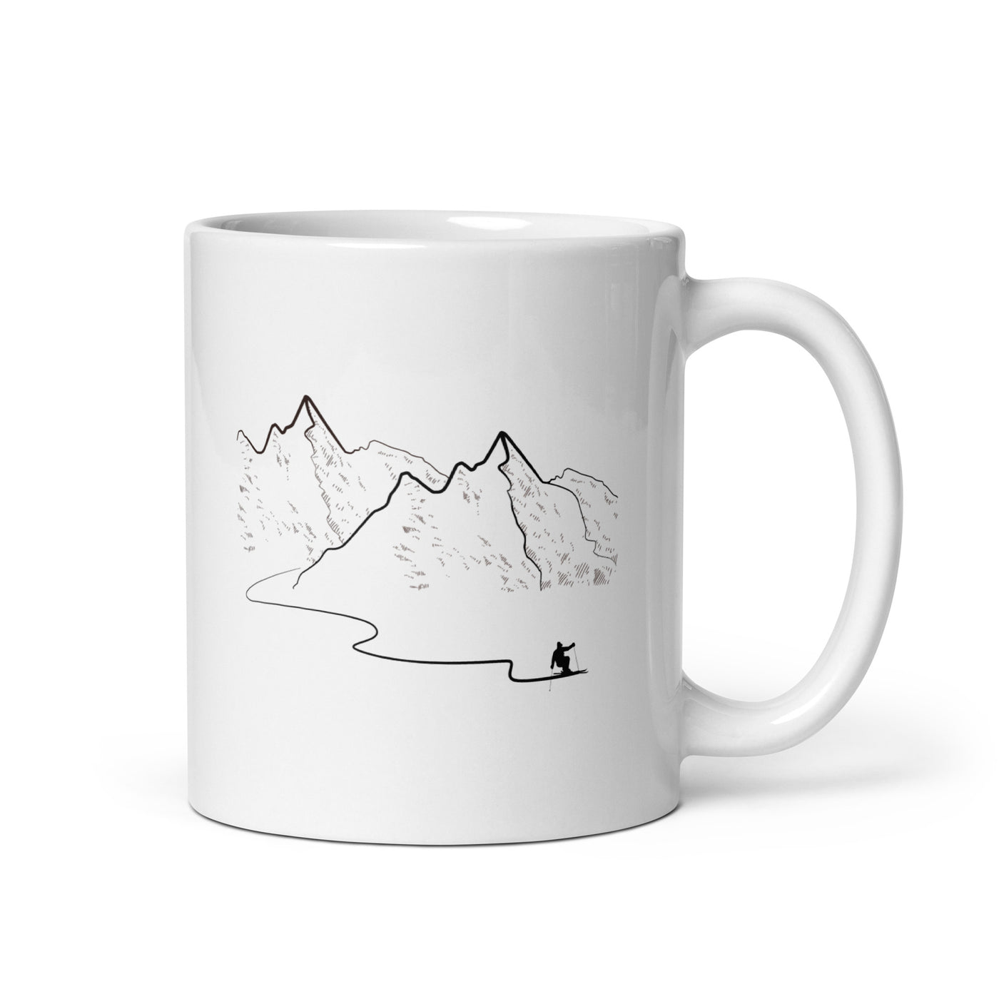 Schifahren - Tasse ski