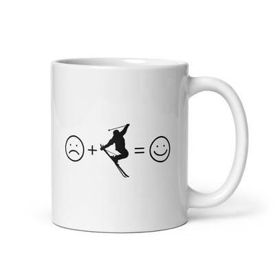 Smile Face And Skiing - Tasse ski