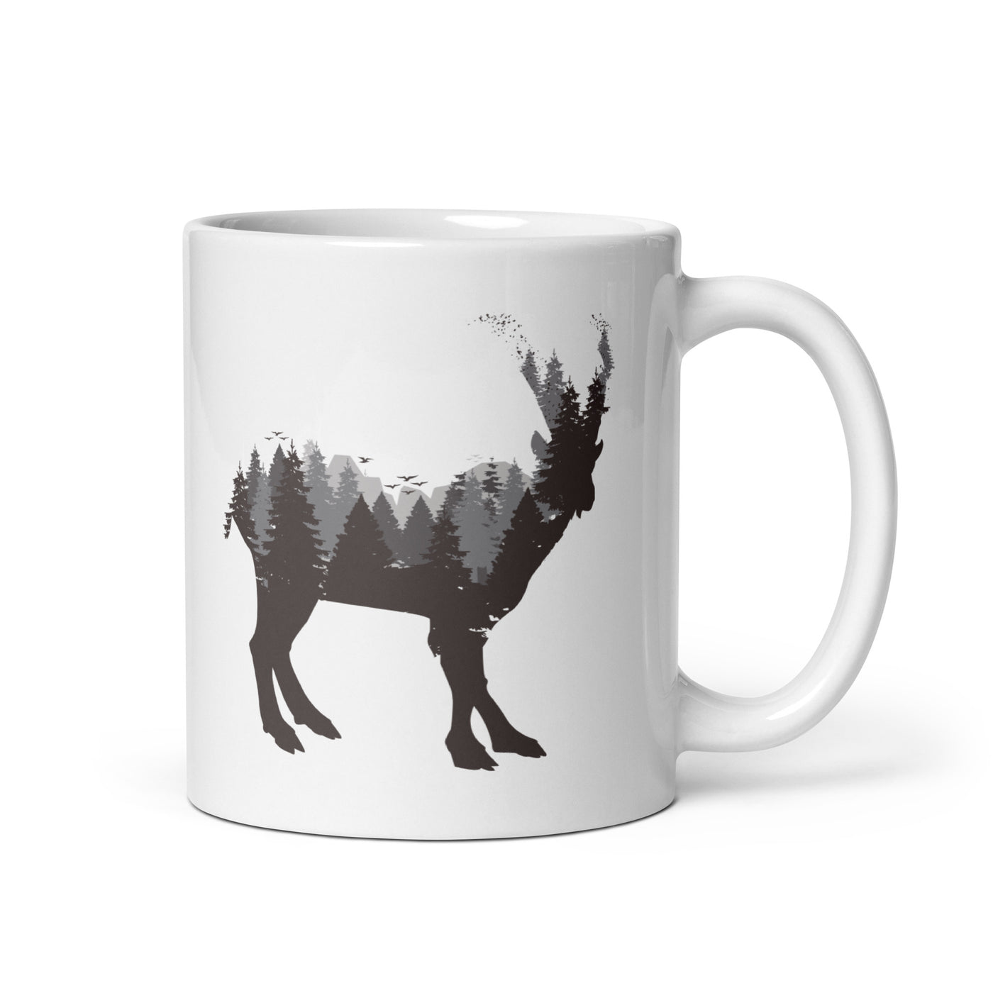 Steinbock Abstrakt - Tasse berge