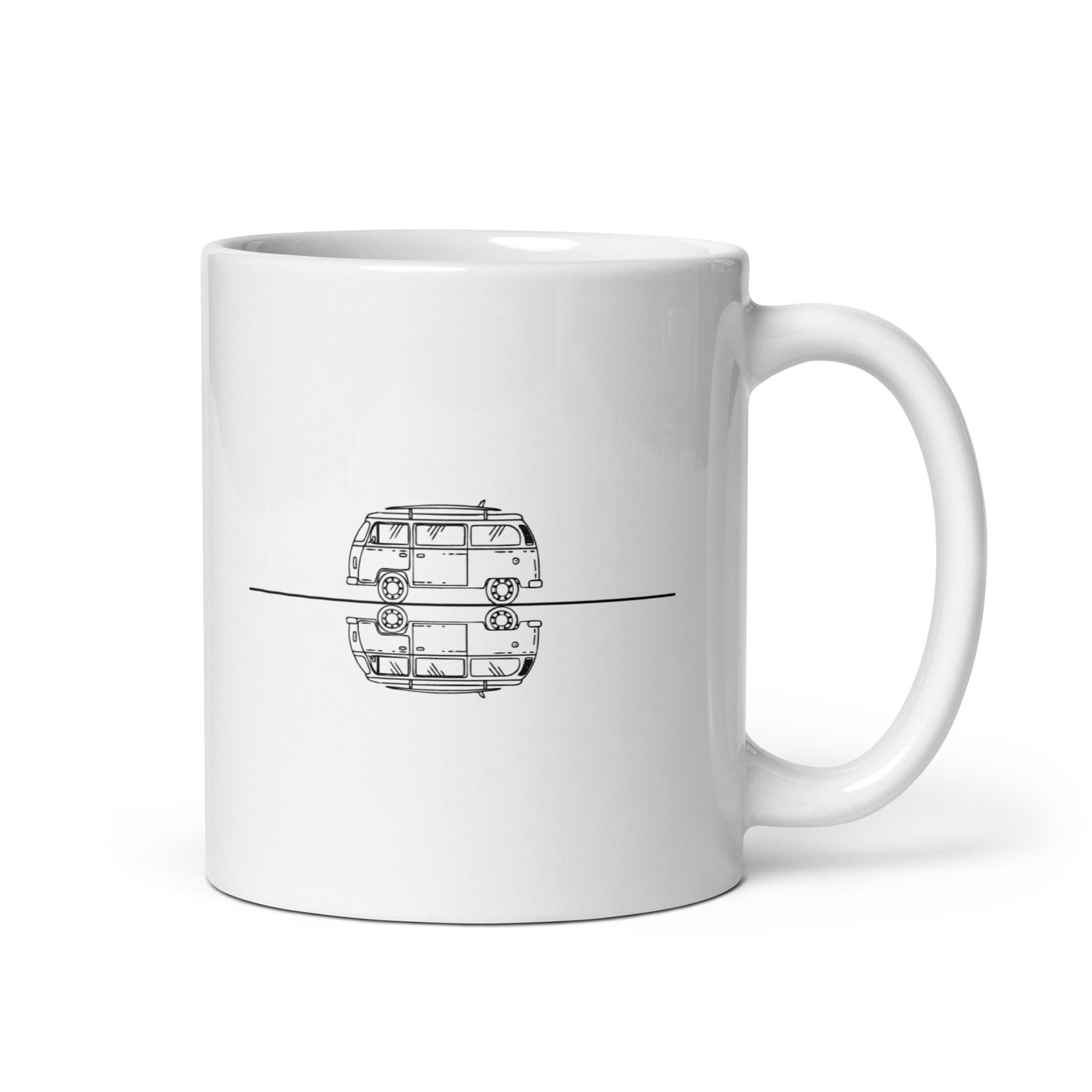 Straight Line - Camping Van - Tasse camping