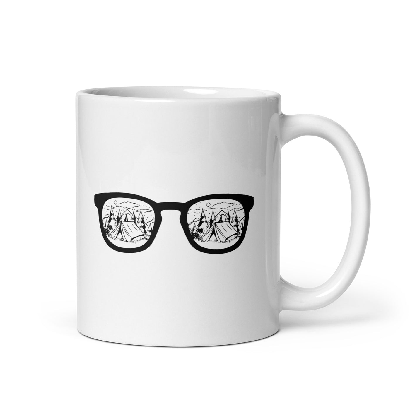 Sunglasses And Camping 1 - Tasse camping