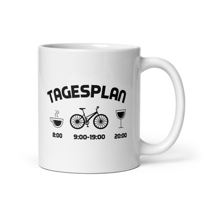 Tagesplan 1 - Tasse fahrrad