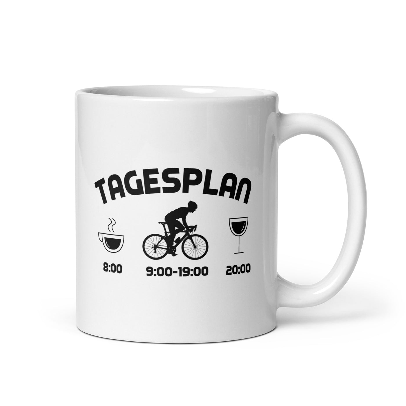 Tagesplan 2 - Tasse fahrrad