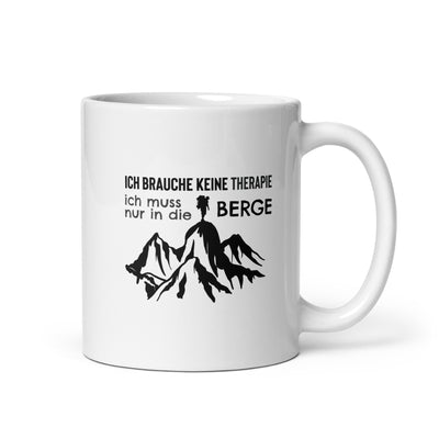 Therapie Ich Muss Nur In Die Berge - Tasse berge